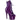 Adore-1020GP Purple Glitter Patent, 7" Heels