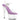 Adore-708 Clear-Lavender/White, 7" Heels