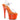 Adore-708 Clear/Orange, 7" Heels