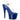 Adore-708 Clear/Royal Blue, 7" Heels