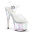 Adore-708HT Clear/Holo Tinted, 7" Heel (Speed Heels)