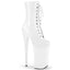 Beyond-1020 White Str Patent, 10" Heel