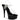 Delight-608 Black, 6" Heel (Speed Heels)