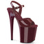Flamingo-809 Burgundy Patent, 8" Heels