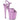 Flamingo-809GP Lilac Glitter Patent, 8" Heels