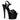 Sky-309 Patent Black, 7" Heels (Speed Heels)