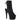 Adore-1018FS Black Faux Suede, 7" Heels