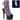 Adore-1018REFL Purple-Blue Reflective/Black Matte, 7" Heels