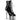 Adore-1020 Black Patent/ Silver Chrome, 7" Heels