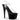 Adore-708 Black, 7" Heel