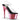 Adore-708 Baby Pink Chrome, 7" Heels (Speed Heels)