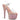 Adore-708LG Dusty Blush Glitter, 7" Heel