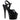 Adore-708N Black (Jelly-Like) TPU, 7" Heels