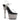 Adore-708T Clear/Smoke Tinted, 7" Heels
