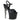 Bondgirl-709 Black Faux Leather, 7 1/2" Heels