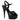 Delight-609 Black Patent, 6" Heels
