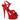 Delight-609 Red Patent, 6" Heels