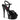 Excite-609 Black Patent Comfort Width, 6" Heel