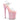 Flamingo-808 Clear/Baby Pink, 8" Heels