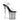 Flamingo-808SRS Clear/Black SRS, 8" Heels