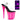 Flamingo-808UVT Hot Pink Tint, 8" Heel