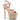 Sky-309TT Nude Patent/Nude-Rose Gold Chrome, 7" Heels