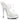 Sultry-602 Clear/Clear, 6" Heel
