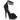 Sultry-625 Black Faux Leather/Black Matte, 6" Heel