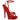Sultry-638 Red Patent/Red, 6" Heel