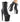 Xtreme-1020 Black Faux Leather Matte, 8" Heels